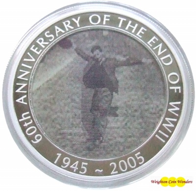 2005 Australia 1oz Silver Proof Coin - 'Dancing Man'